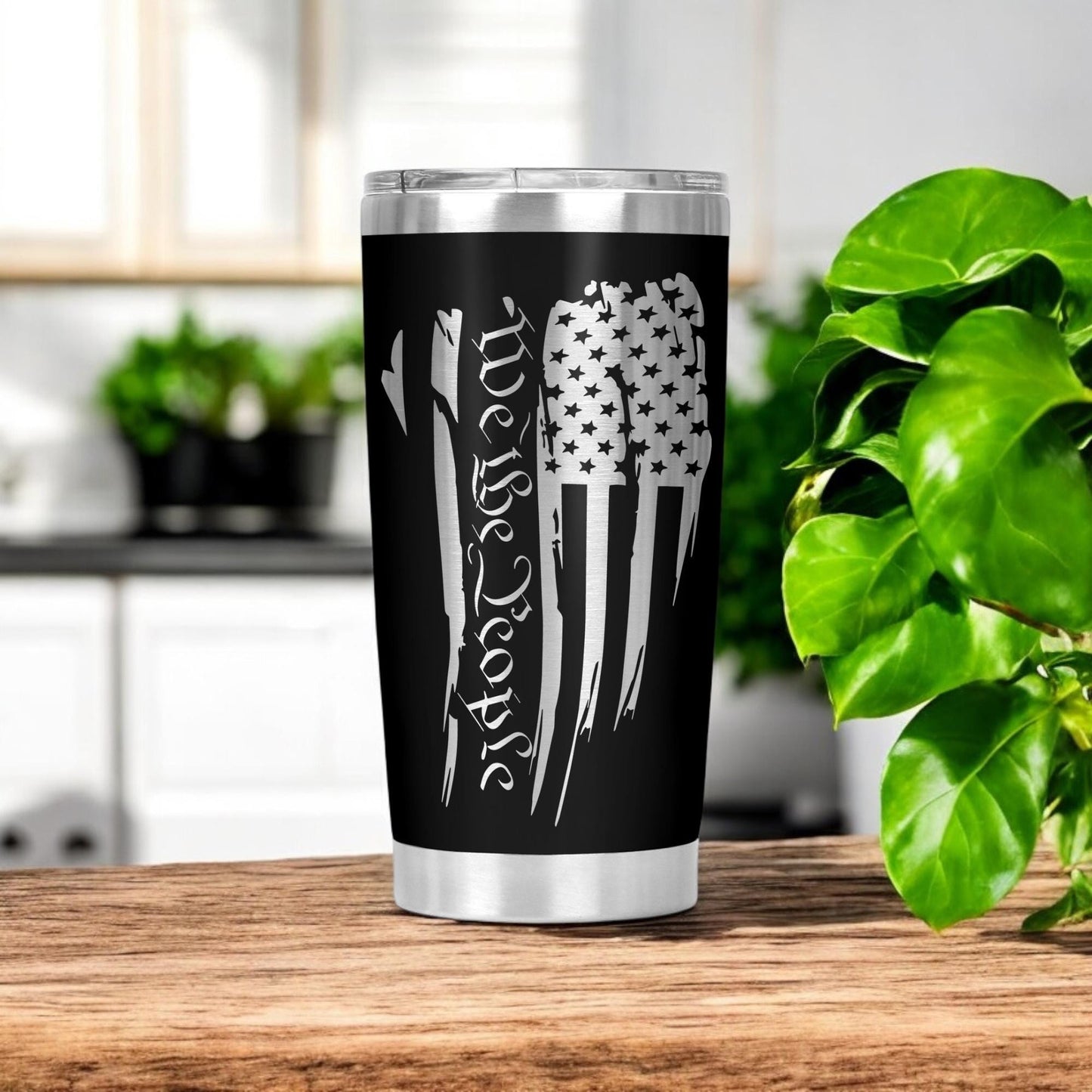 We The People American Flag Tumbler, Birthday Gift, Veteran Gift, Funny Cup Gift, Valentine's Day Gift, Anniversary Gift 20 Oz Tumbler