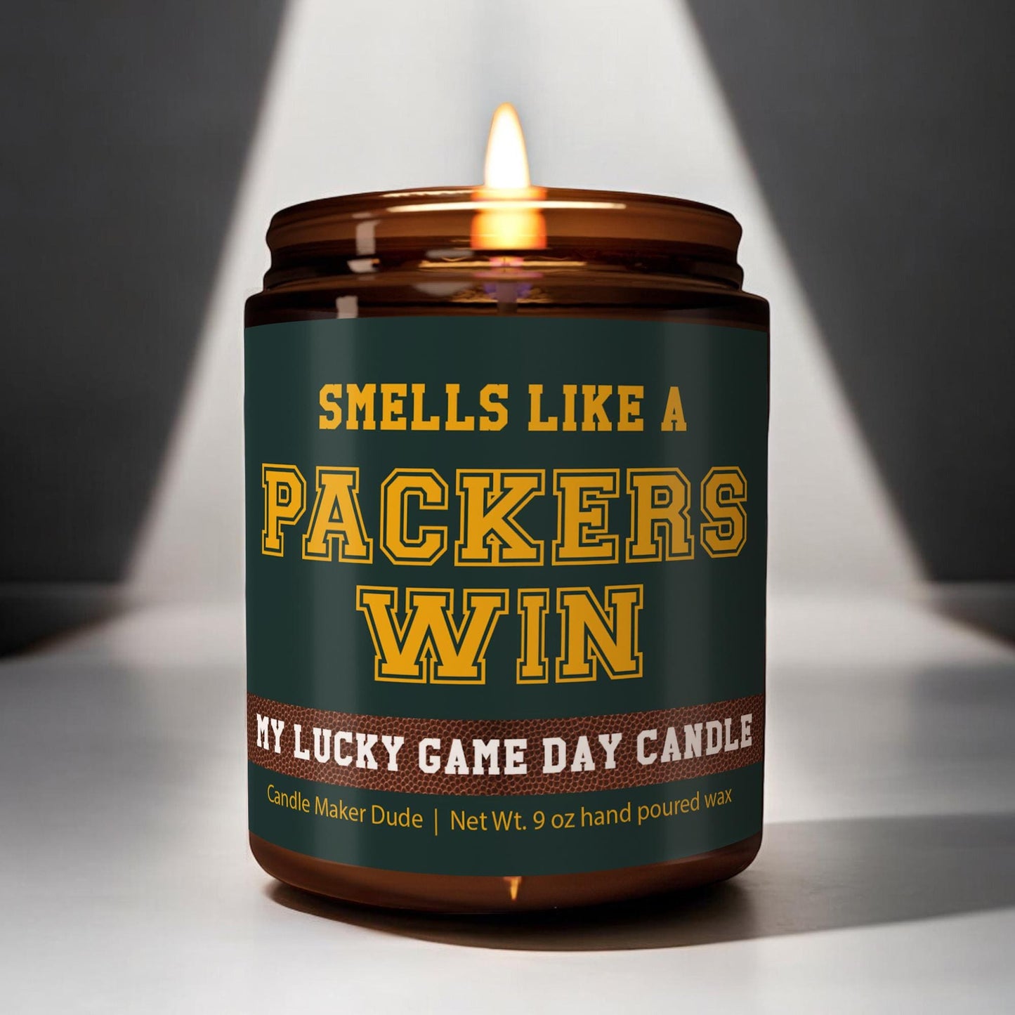 Smells Like a Packers Win Candle, Green Bay Packers Candle, Game Day Decor, Funny Packers Fan Gift, Lucky Packers Candle Unique