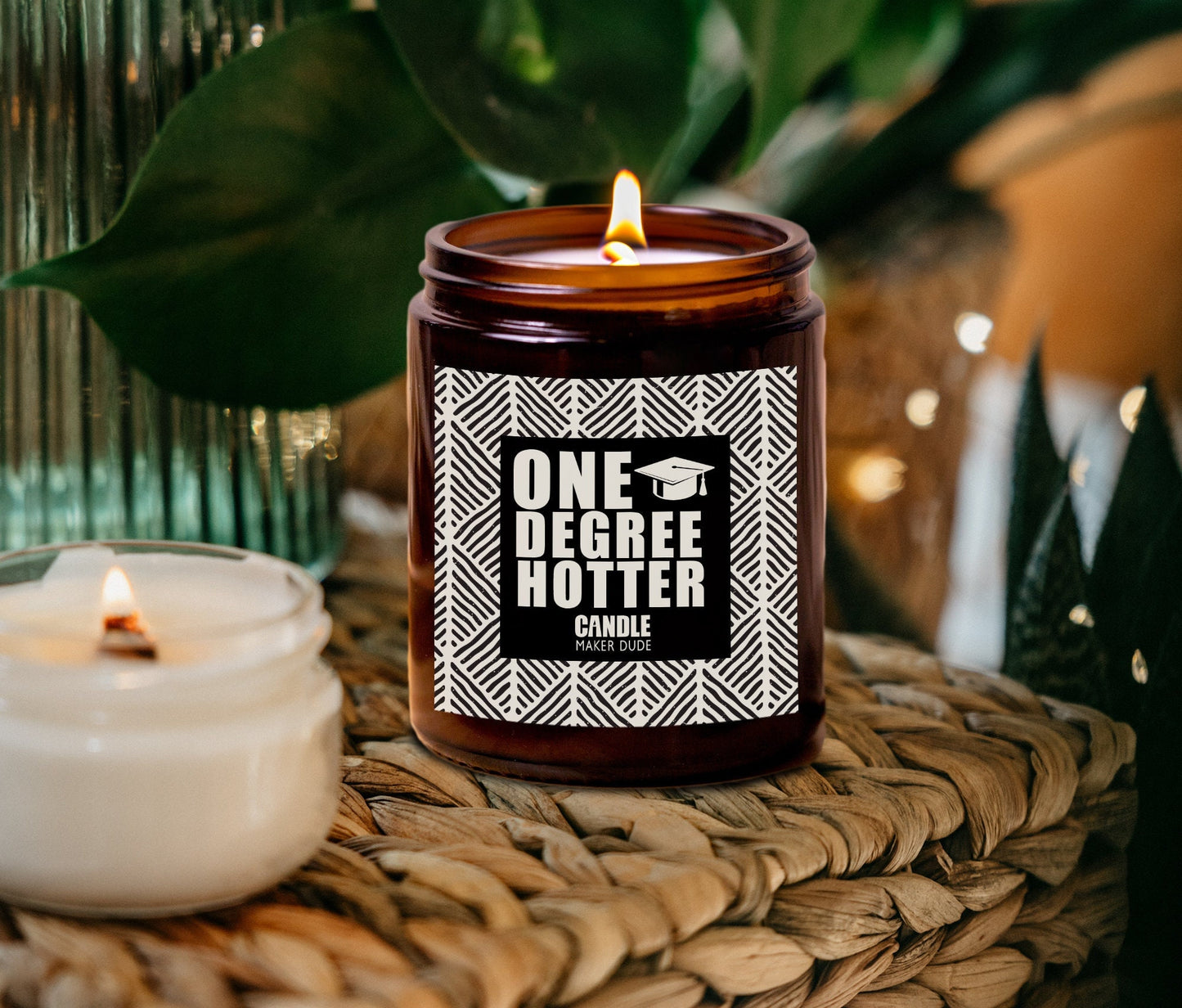 One Degree Hotter Graduation Candle Gift, Funny Grad Gift for Her, High School Graduation, College Graduation, Gift for him