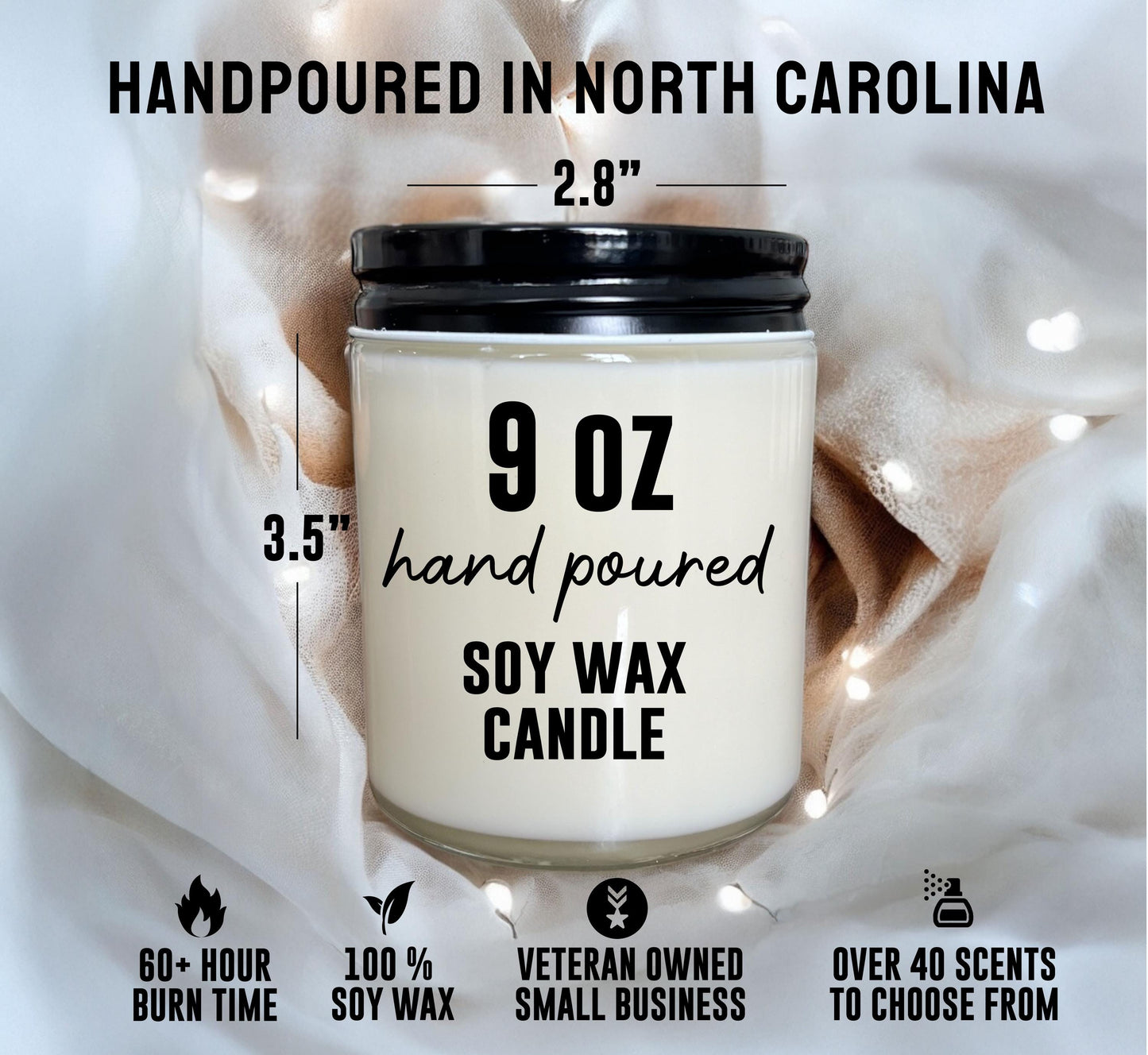 Dog Forever in our Hearts Soy Candle, Custom Pet Memorial Gift, Loss of Pet Gift, Loss of Dog Gift, Pet Passing Sympathy Gift