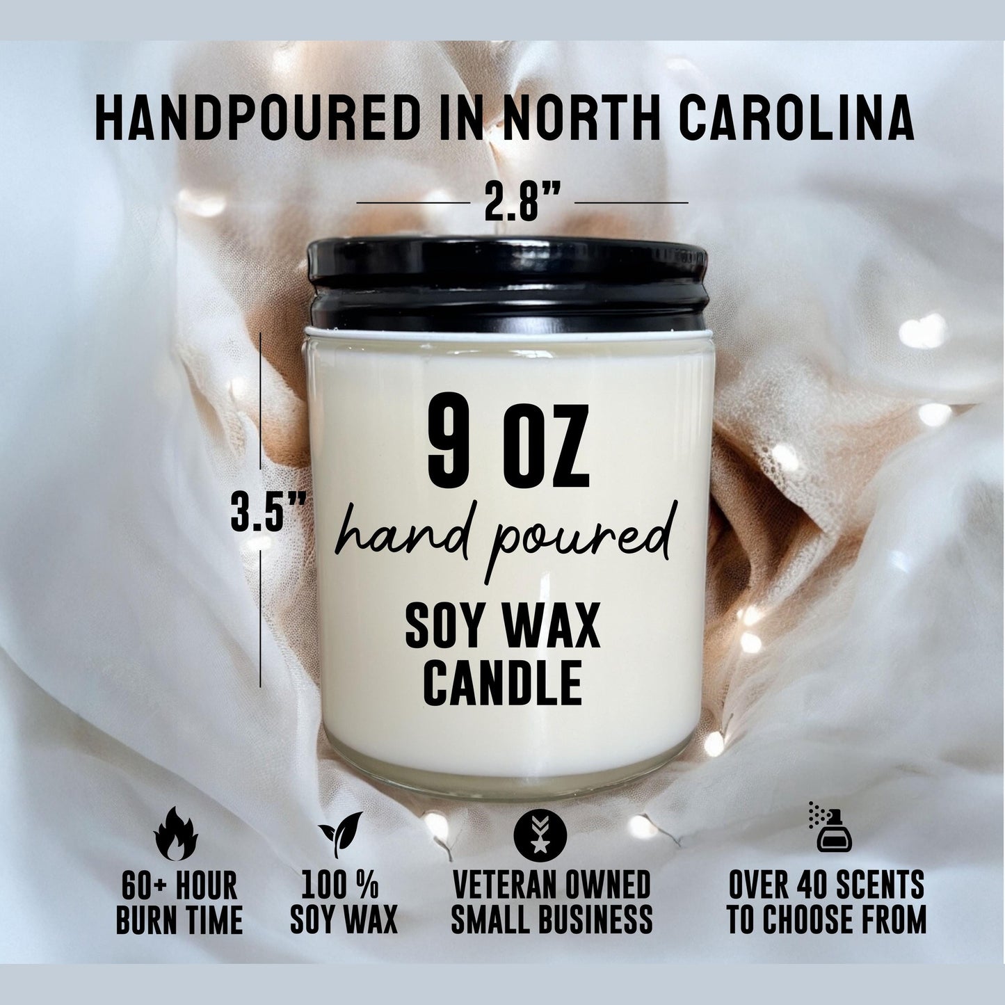 Dog Forever in our Hearts Soy Candle, Custom Pet Memorial Gift, Loss of Pet Gift, Loss of Dog Gift, Pet Passing Sympathy Gift