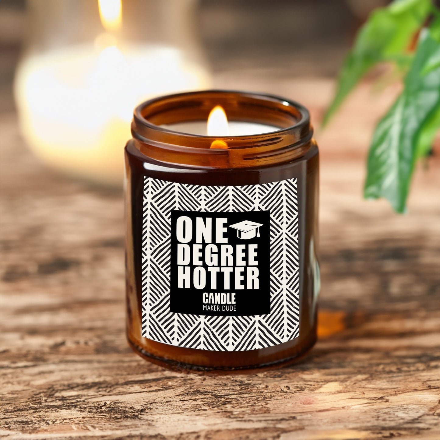 One Degree Hotter Graduation Candle Gift, Funny Grad Gift for Her, High School Graduation, College Graduation, Gift for him