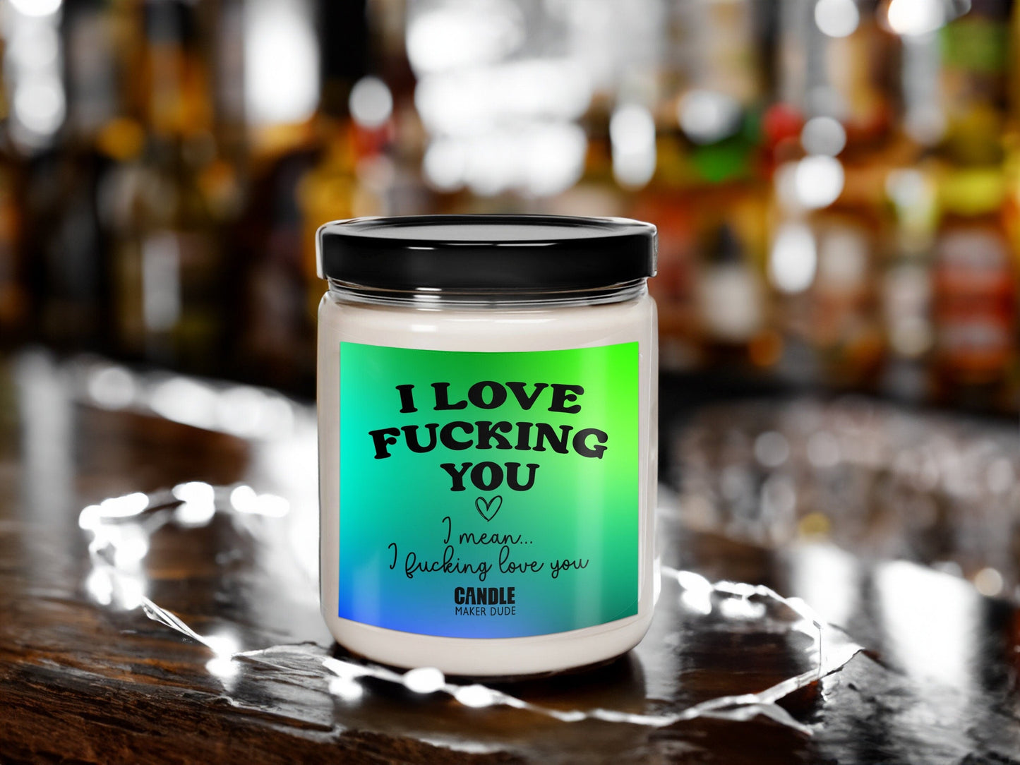 I Fucking Love You And Love Fucking You Funny Candle Gift, Anniversary Gift For Him, Gift Ideas For Her Birthday, Scented Candle