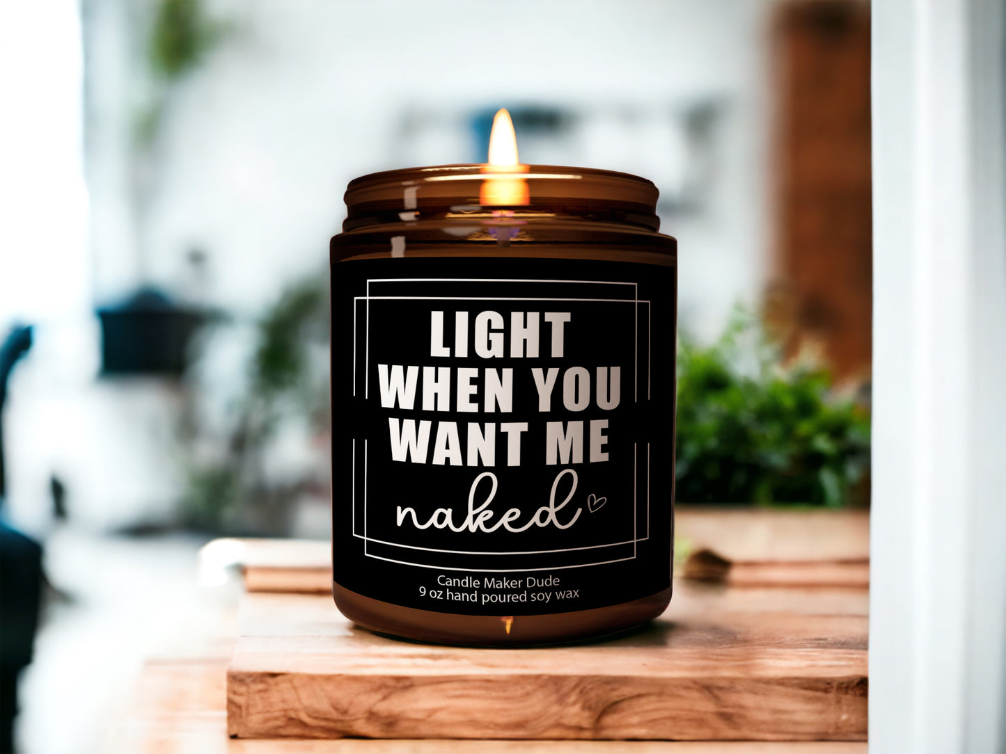 a candle that is sitting on a table