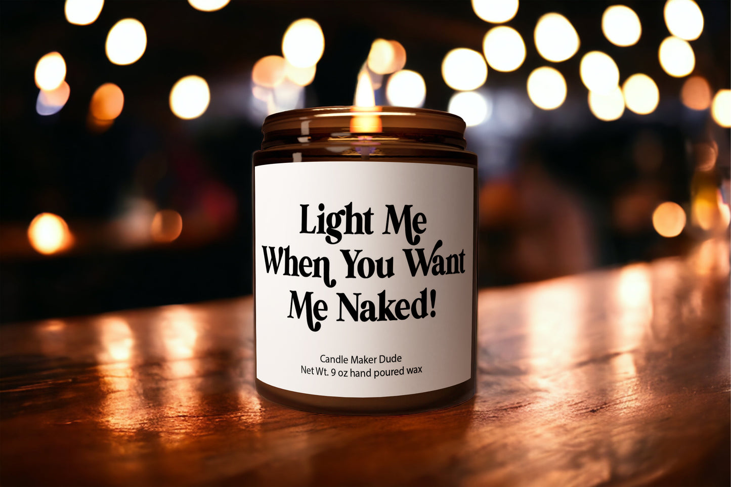 a candle that is sitting on a table