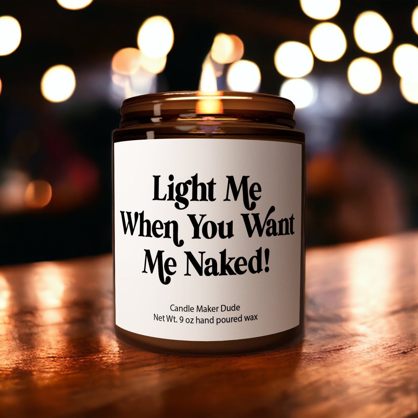 a candle that is sitting on a table