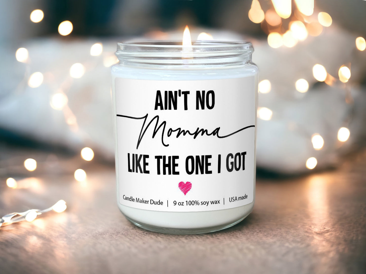 a candle that is sitting on a table
