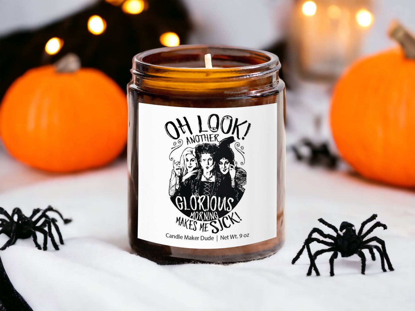 Halloween Hocus Pocus Another Glorious Morning Funny Scented Soy Candle