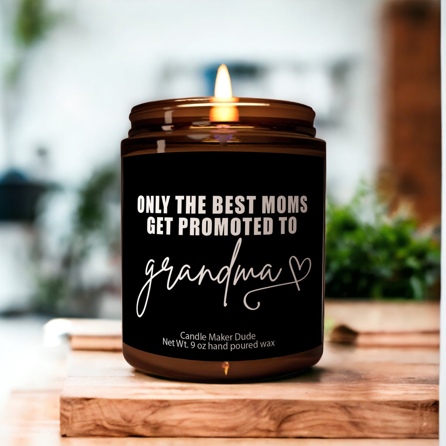 a candle that is sitting on a table