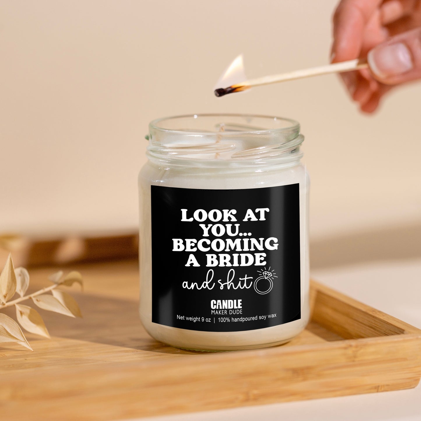 Funny Scented Soy Candle