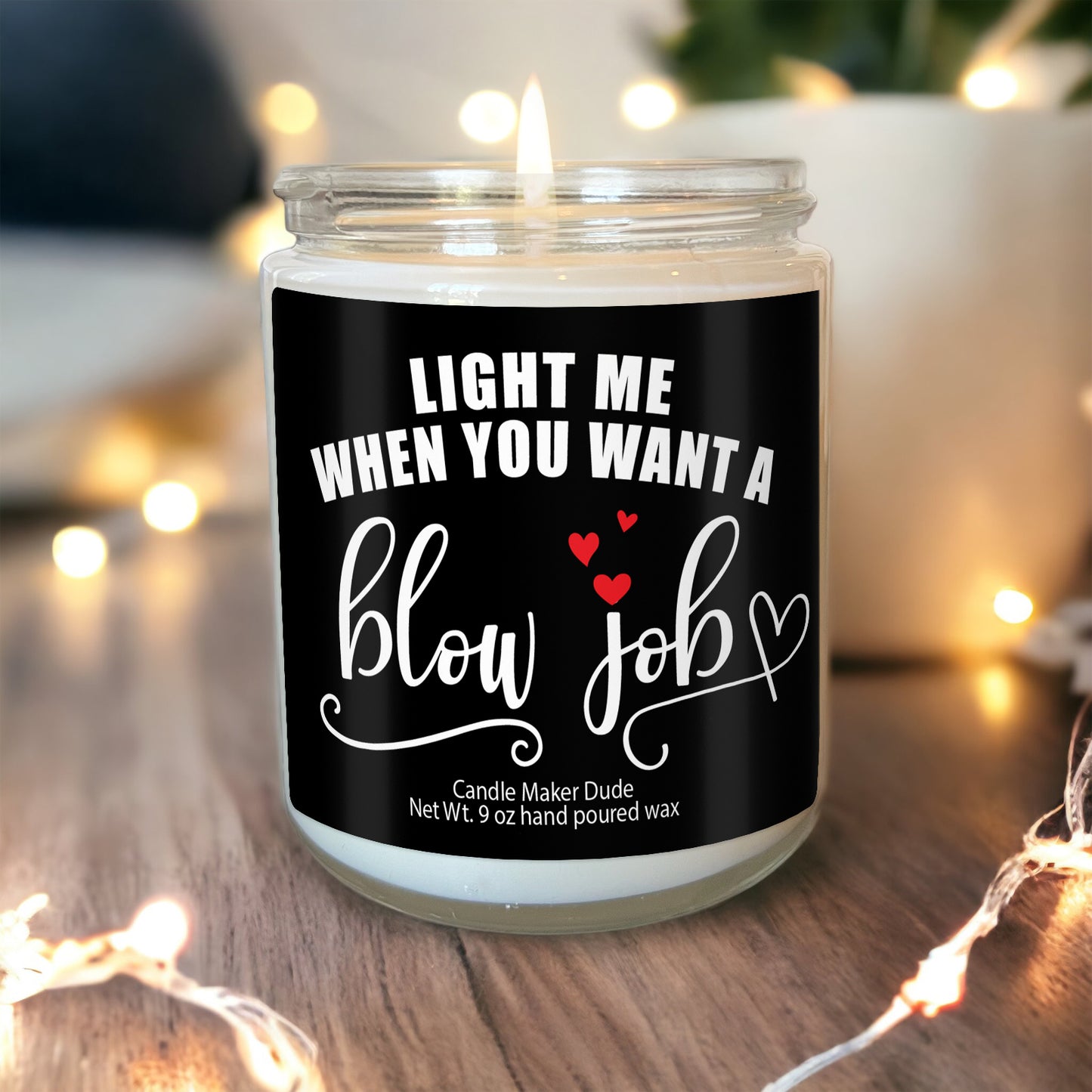 a candle that is sitting on a table