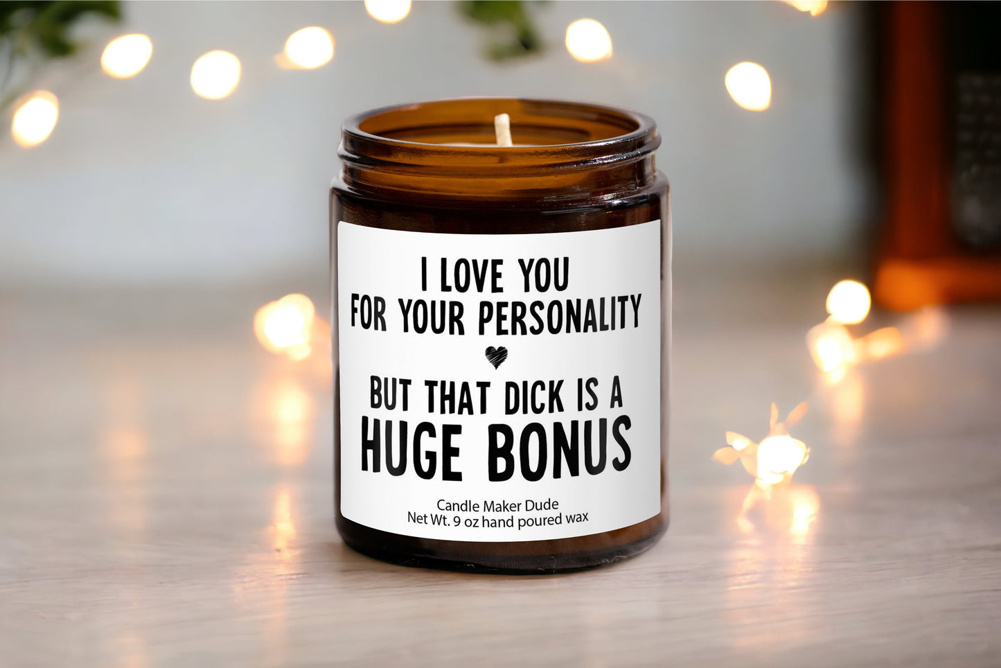 I love you for personality, gift for him, boyfriend gifts, gifts for men, gift for husband, funny gifts for him, Valentines day gifts
