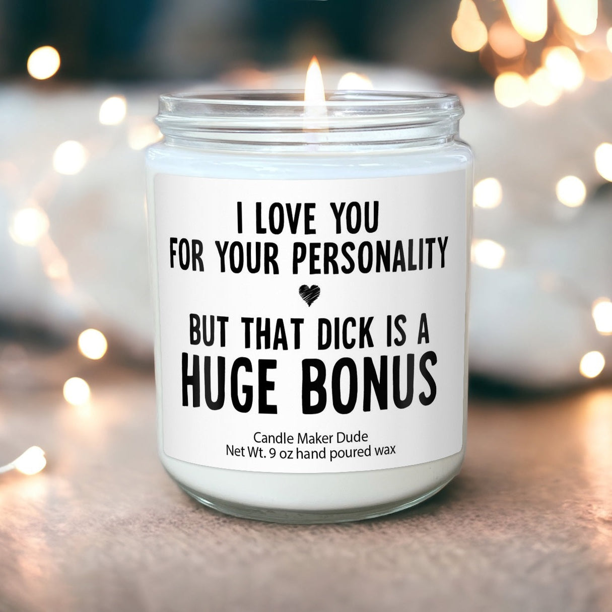 I love you for personality, gift for him, boyfriend gifts, gifts for men, gift for husband, funny gifts for him, Valentines day gifts