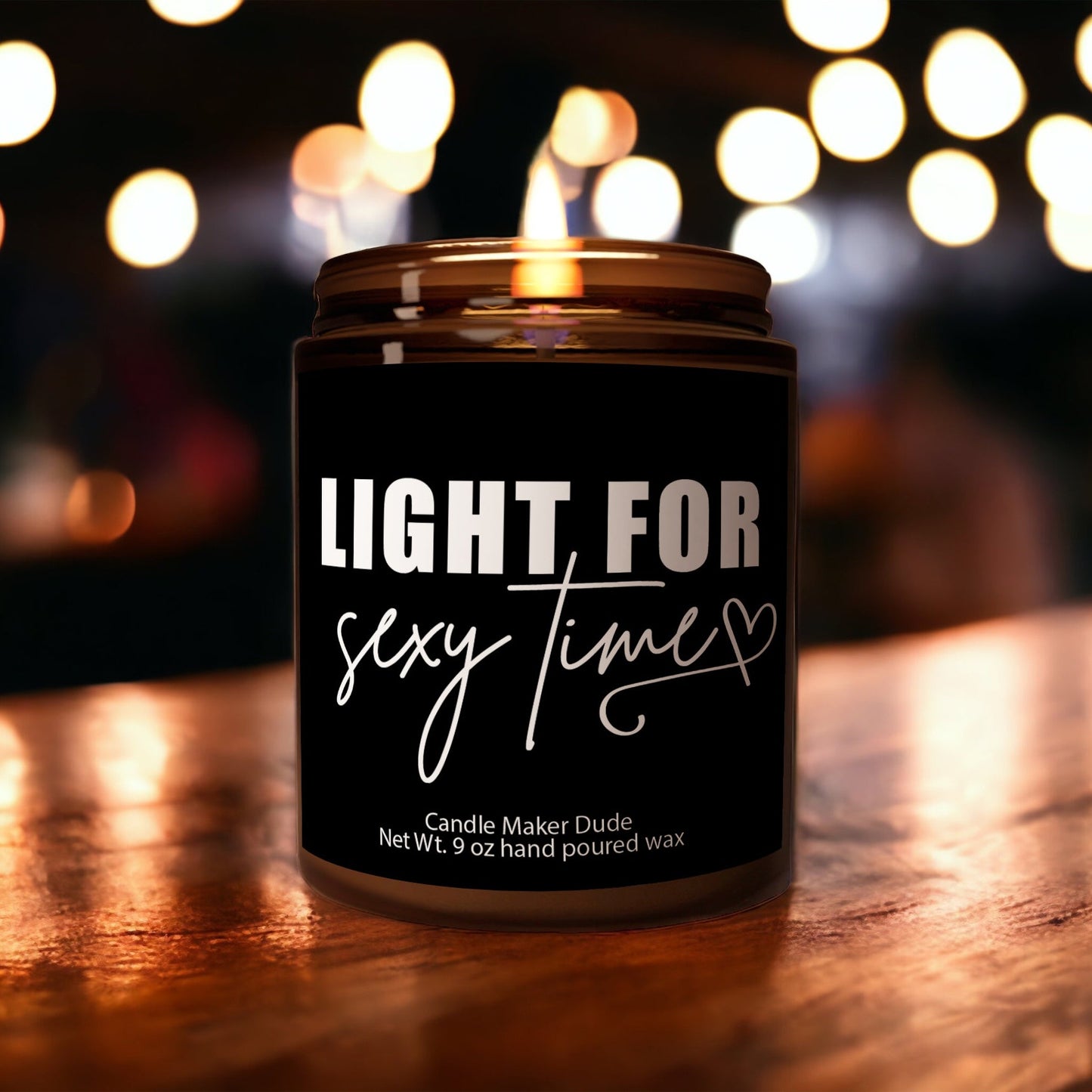 a candle that is sitting on a table