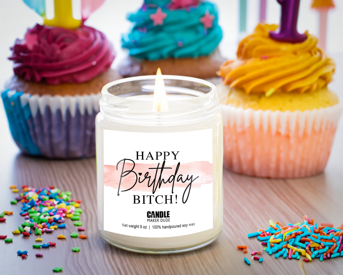 Happy Birthday Candle, Funny Gift for Best Friend, Funny Candle for Bestie, Personalized Gift For Sister, Birthday Gift For Her