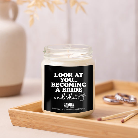 Funny Scented Soy Candle
