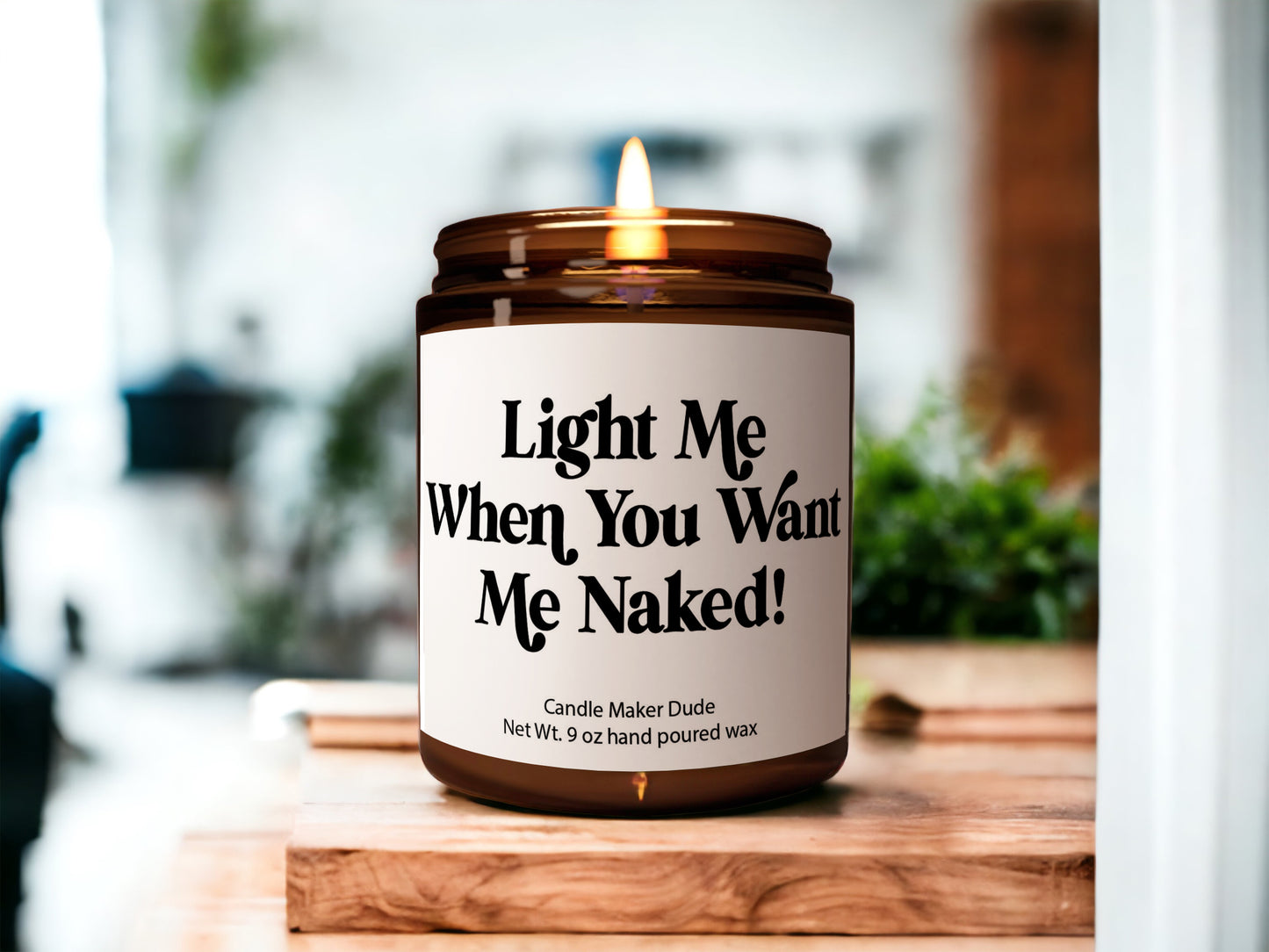 a candle that is sitting on a table