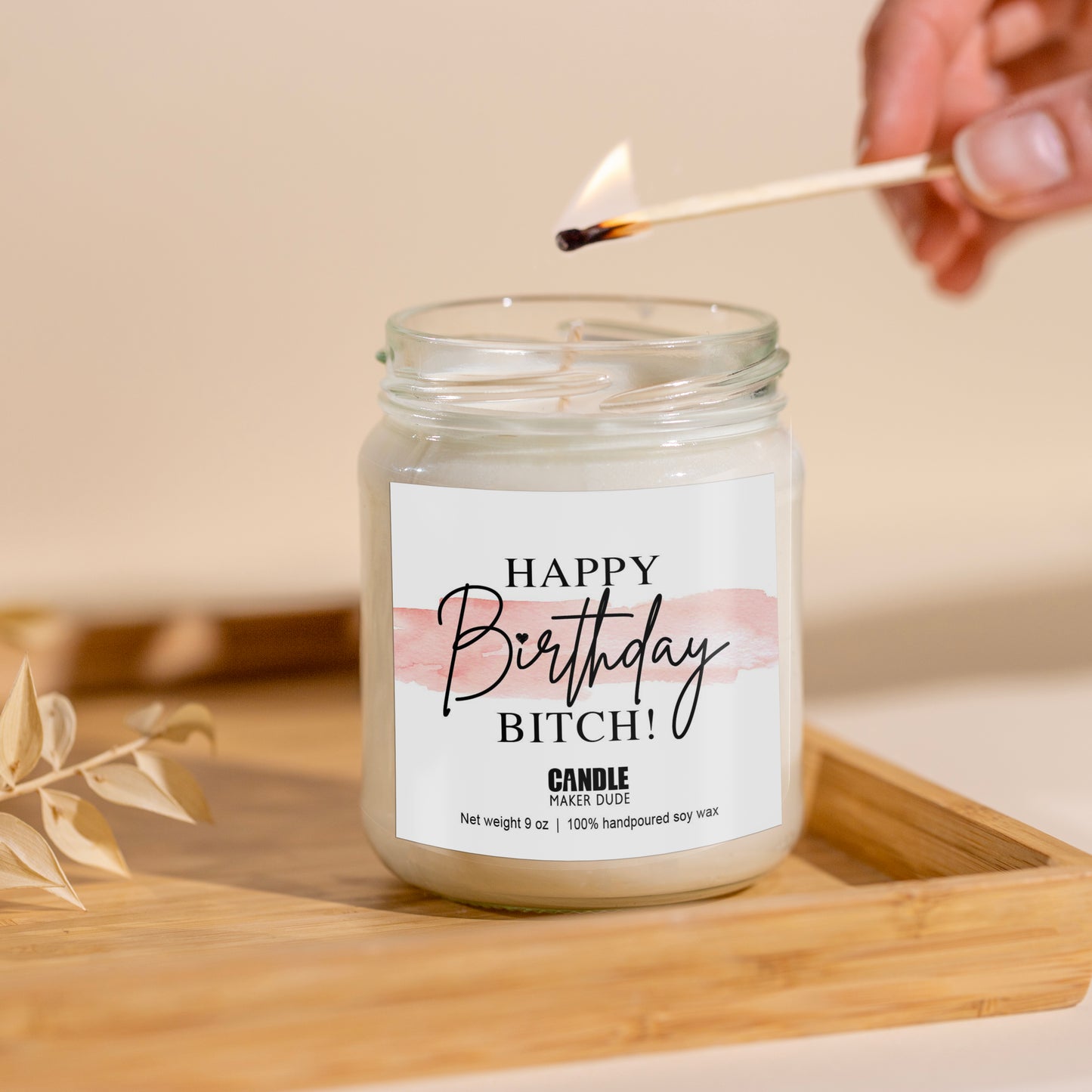 Happy Birthday Candle, Funny Gift for Best Friend, Funny Candle for Bestie, Personalized Gift For Sister, Birthday Gift For Her