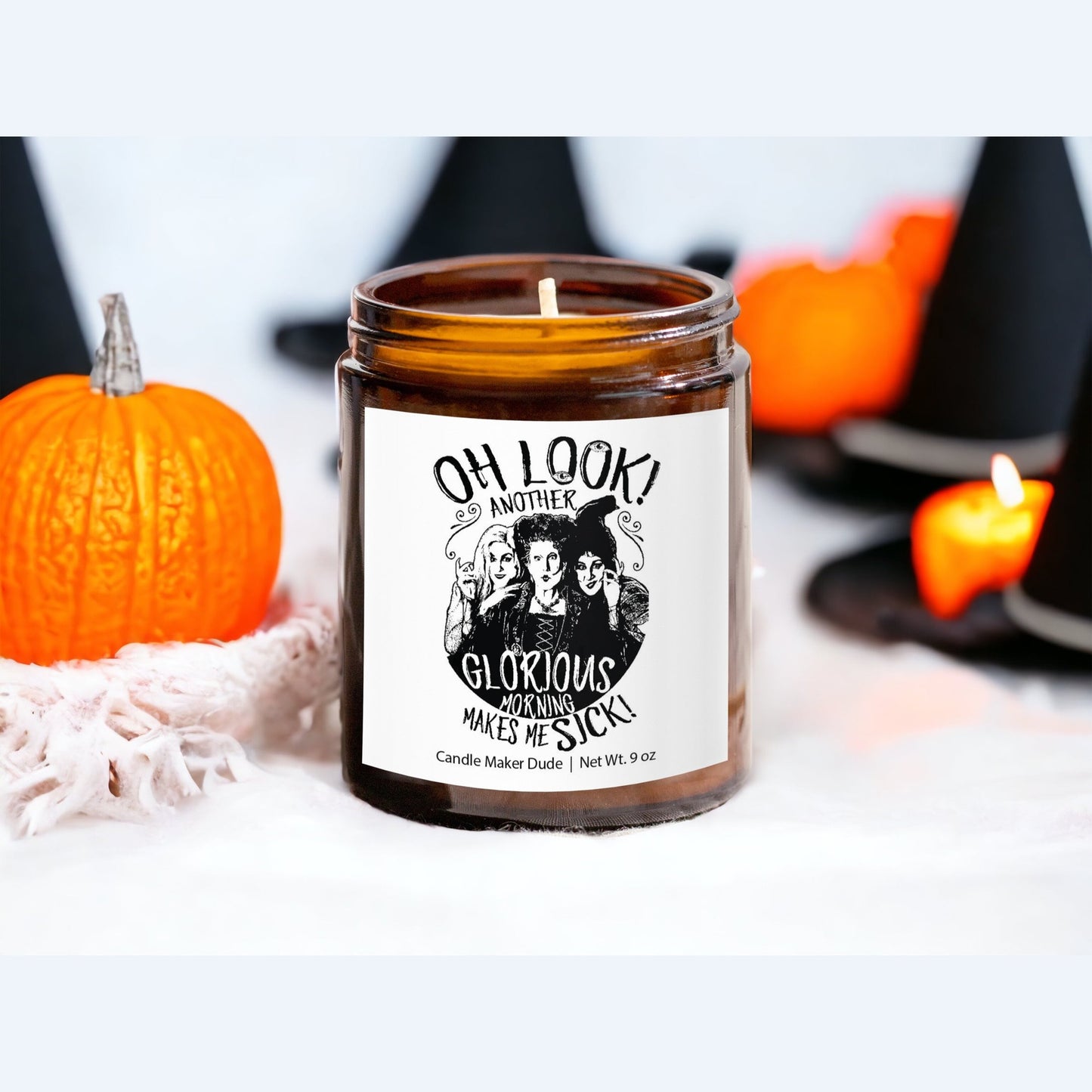 Halloween Hocus Pocus Another Glorious Morning Funny Scented Soy Candle