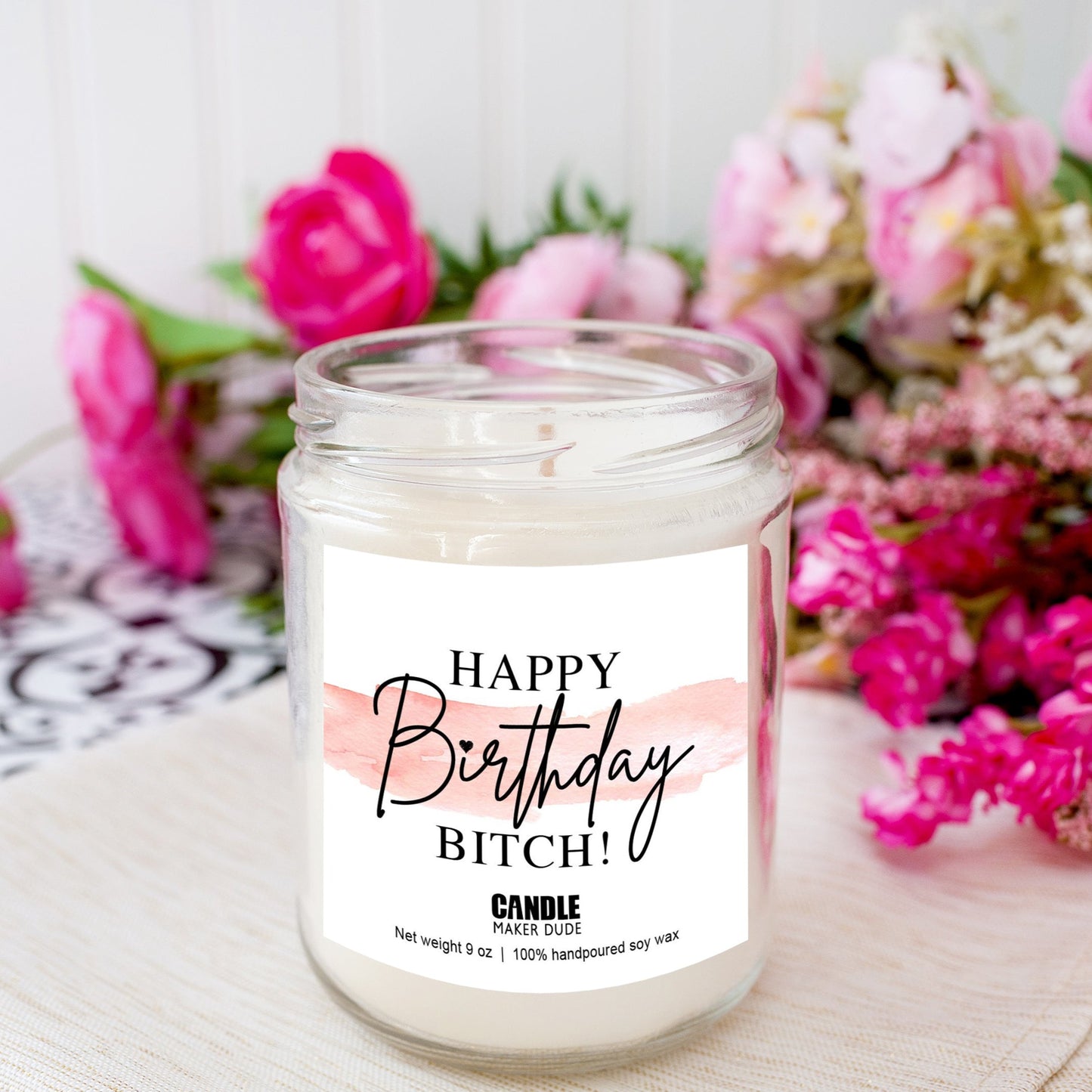 Happy Birthday Candle, Funny Gift for Best Friend, Funny Candle for Bestie, Personalized Gift For Sister, Birthday Gift For Her