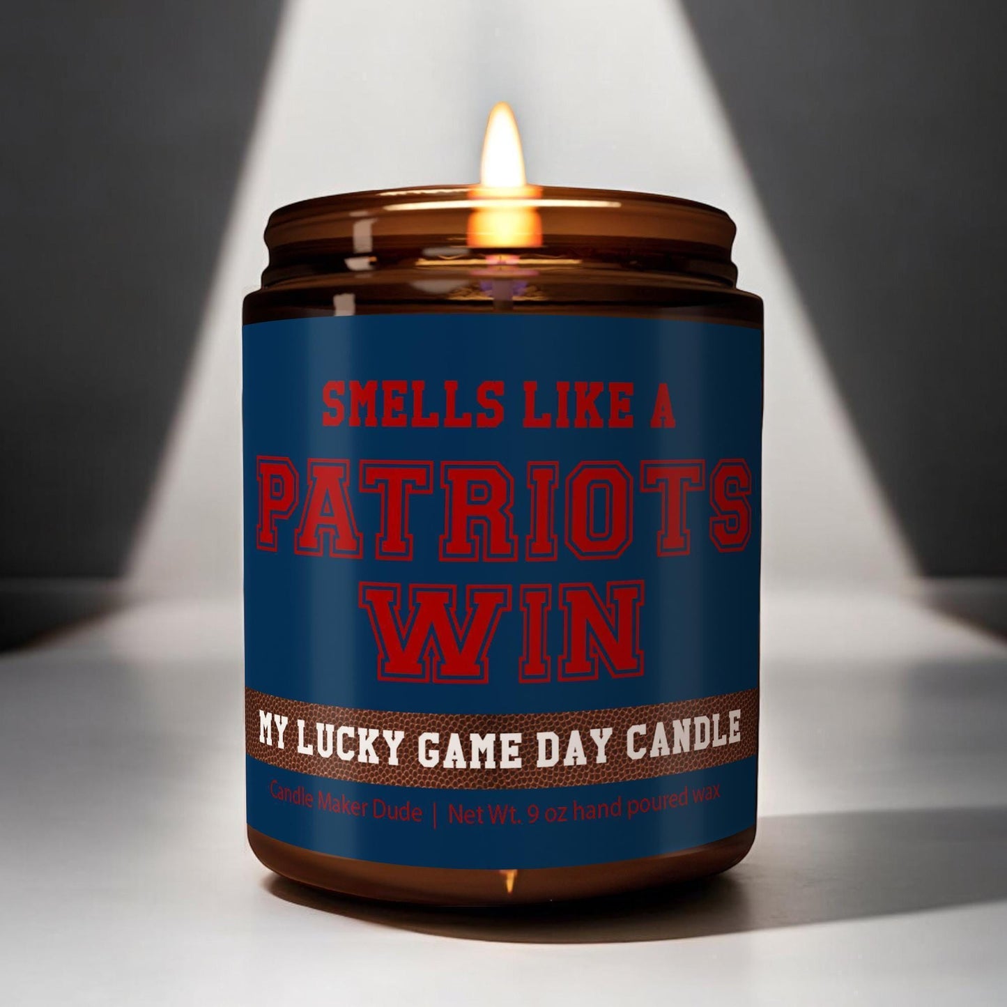 Smells Like a Patriots Win Candle, New England Patriots Candle, Game Day Decor, Funny Patriots Fan Gift, Lucky Patriots Candle