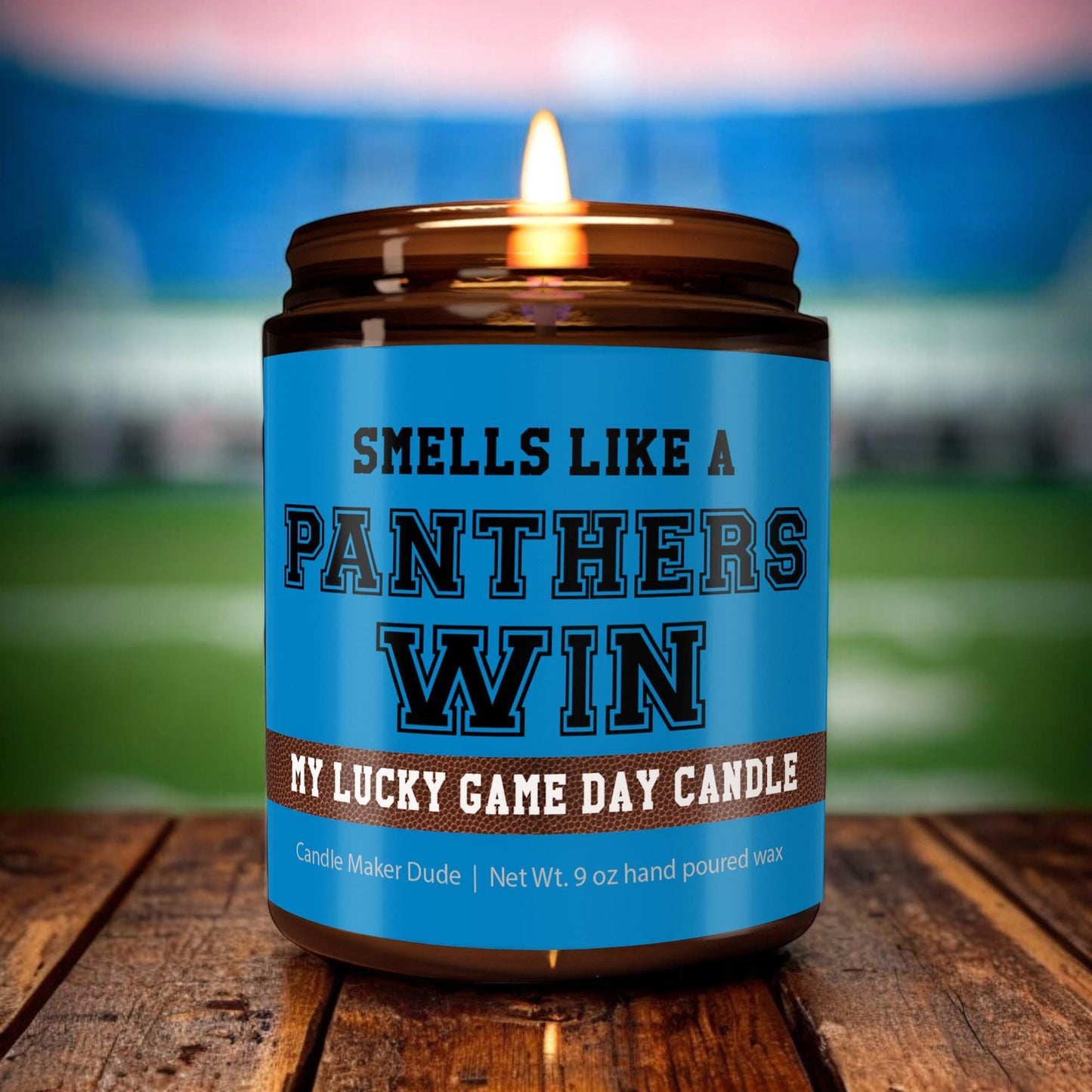 Smells Like a Panthers Win Candle, Carolina Panthers Candle, Game Day Decor, Funny Panthers Fan Gift, Lucky Panthers Candle