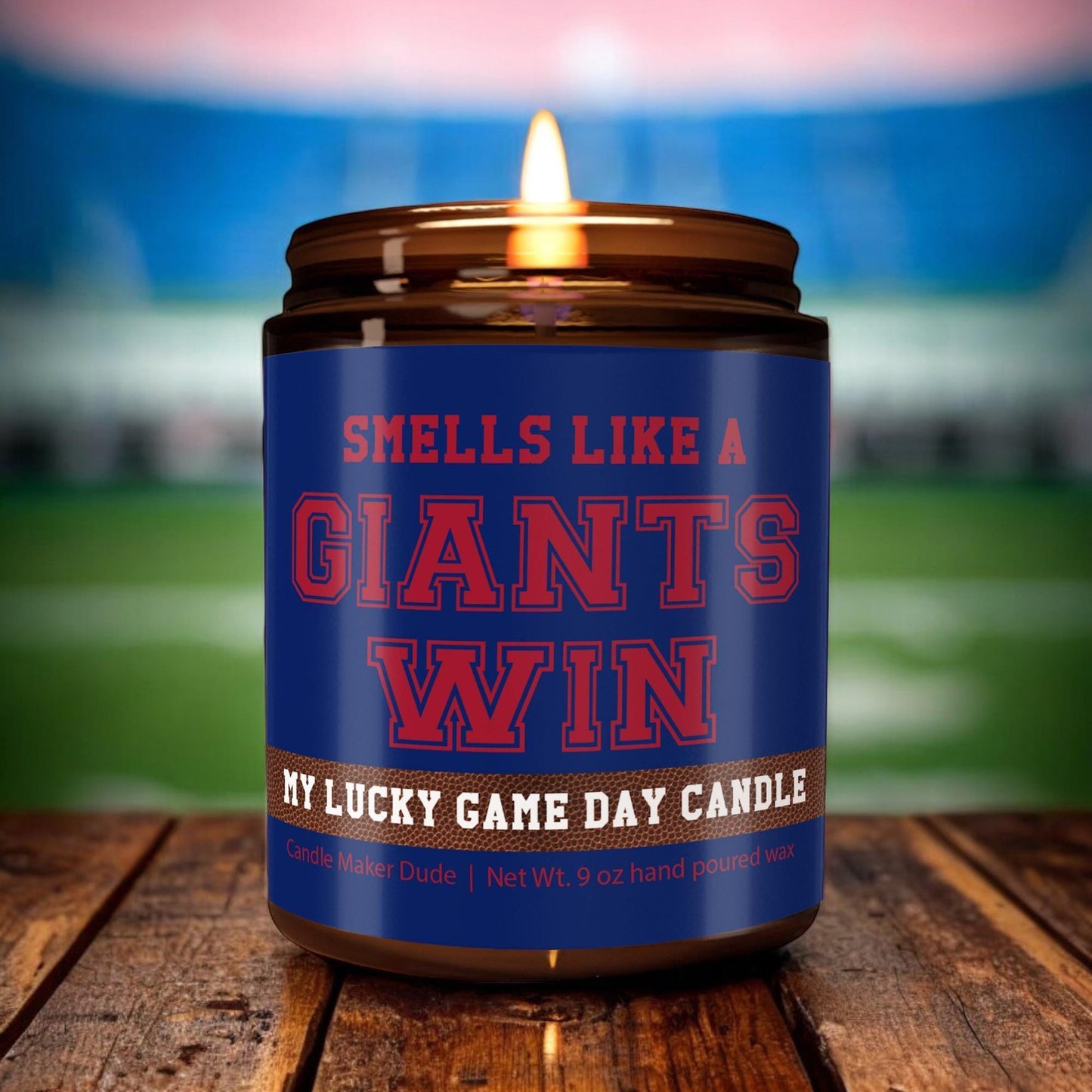 Giants Game Day Win Candle – New York Giants Candle