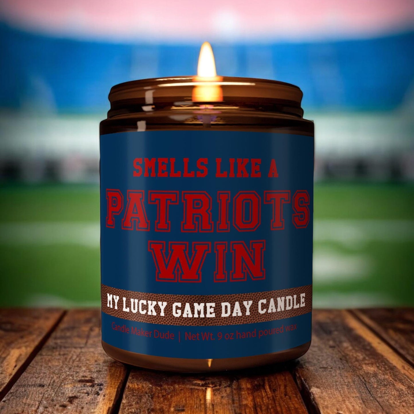 Smells Like a Patriots Win Candle, New England Patriots Candle, Game Day Decor, Funny Patriots Fan Gift, Lucky Patriots Candle
