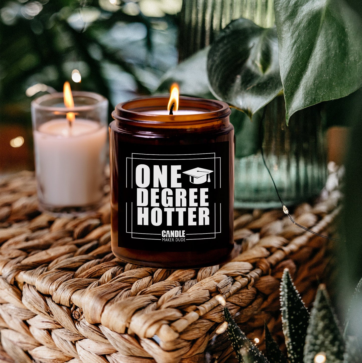 One Degree Hotter Graduation Candle Gift, Funny Grad Gift for Her, High School Graduation, College Graduation, Gift for him