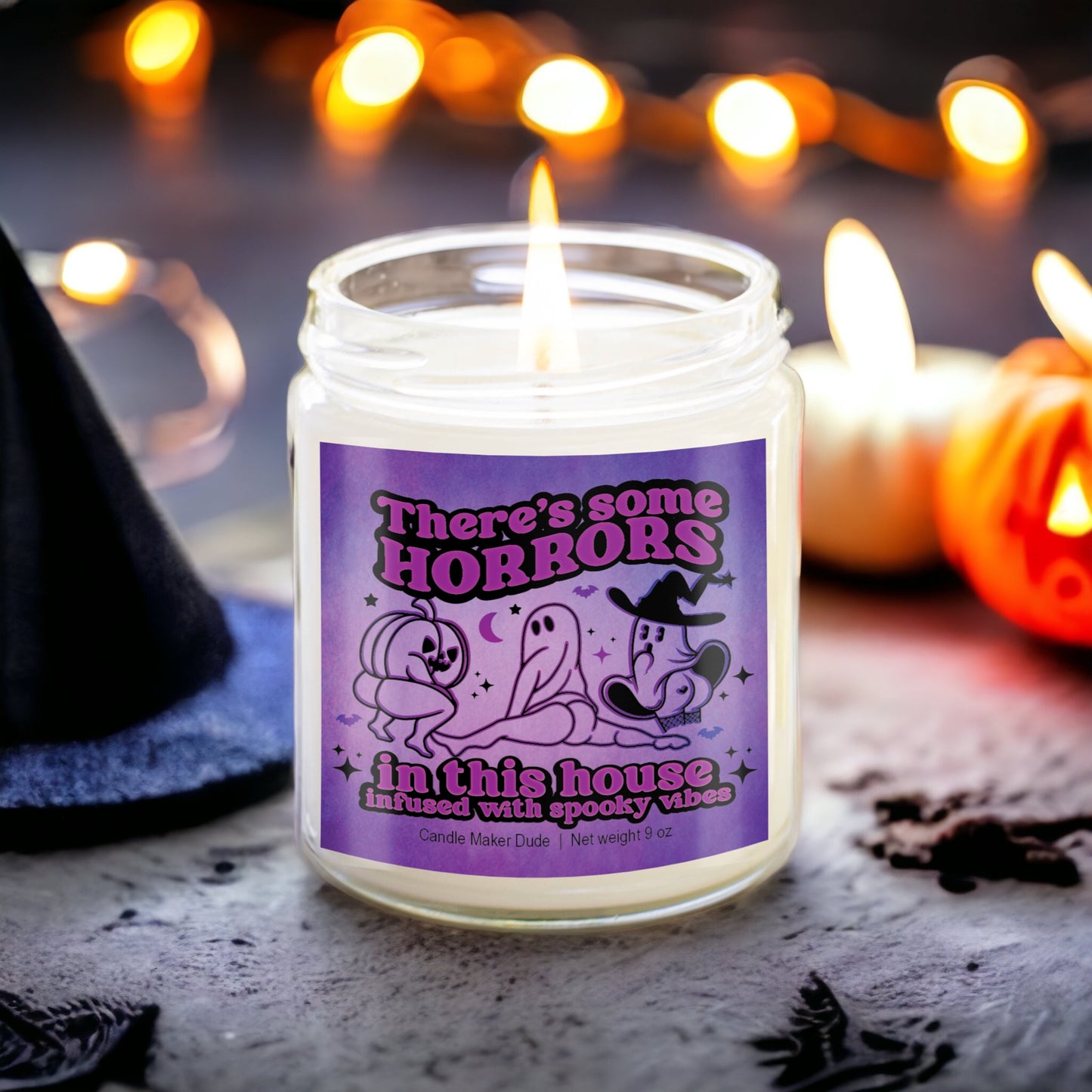 Funny Scented Soy Candle