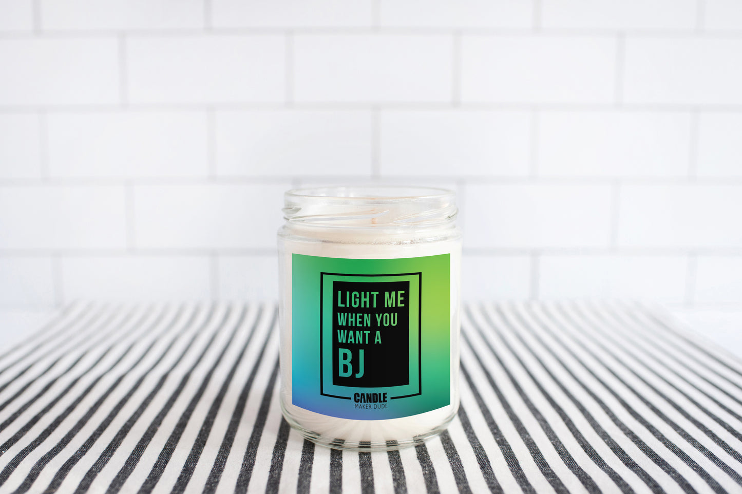 Funny Boyfriend GIft, BJ Candle