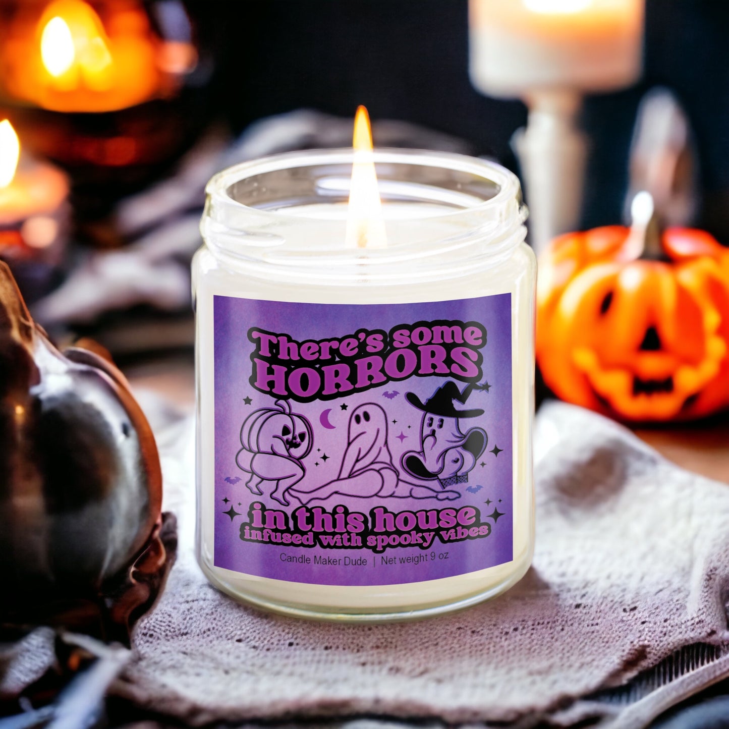 Funny Scented Soy Candle